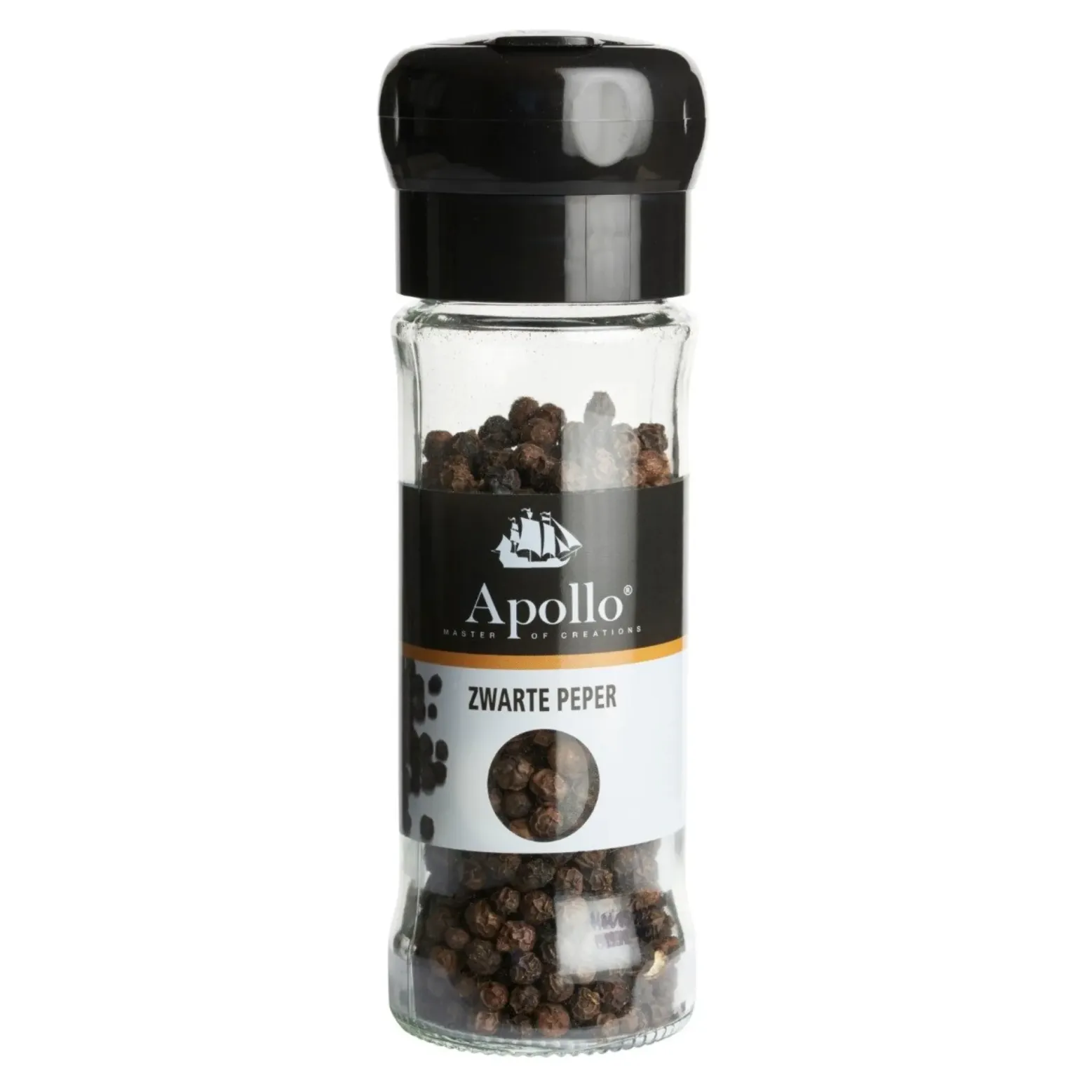 Apollo Zwarte Peper Heel Strooimolen (6x 45gr)