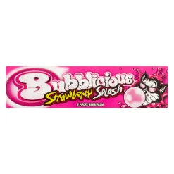 Bubblicious Aardbei Kauwgom (18 rollen)