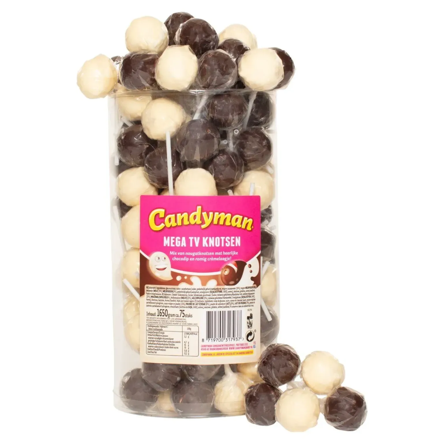 Candyman Mega TV Knotsen (75 stuks)
