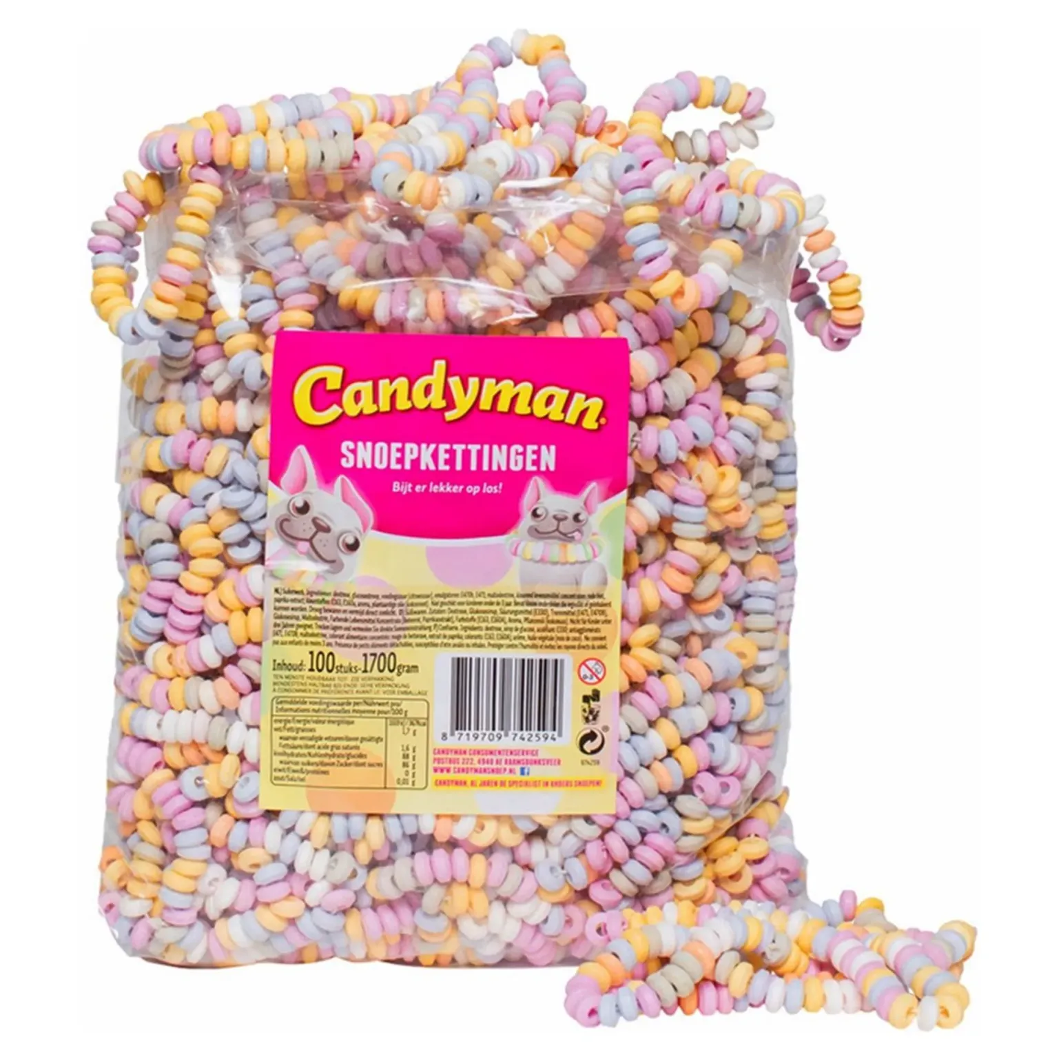 Candyman Snoepkettingen (100 stuks)