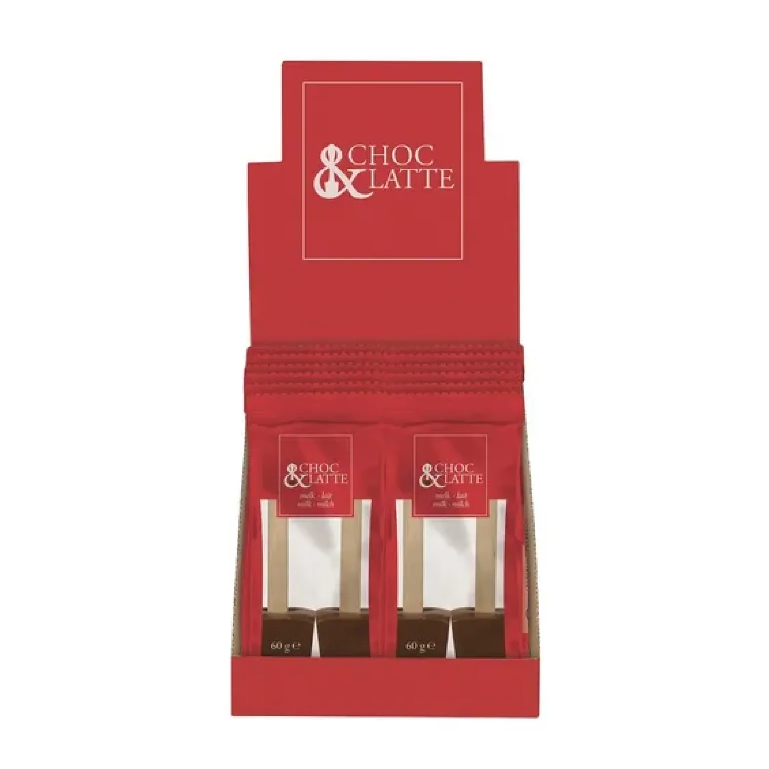 Choc&Latte Melk 2x30gr (12 stuks)