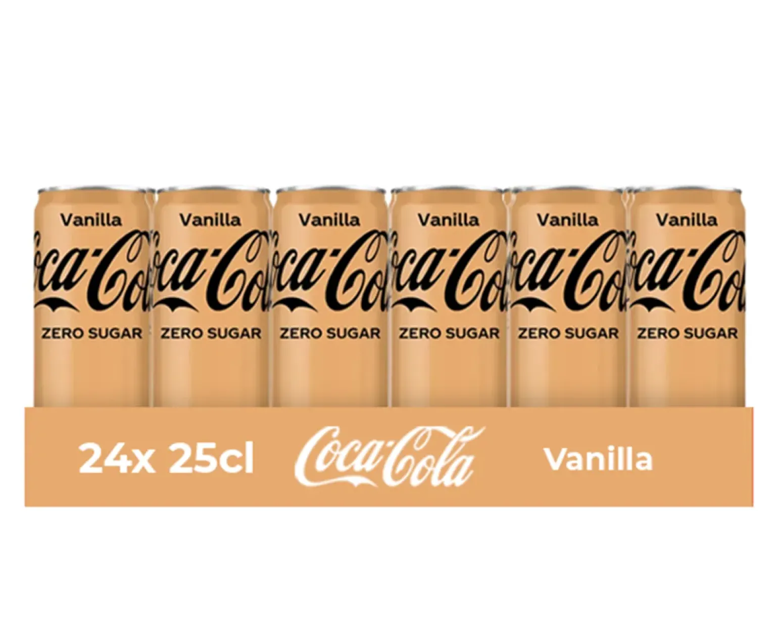 Coca-Cola Zero Vanilla Blik (24x 25cl)
