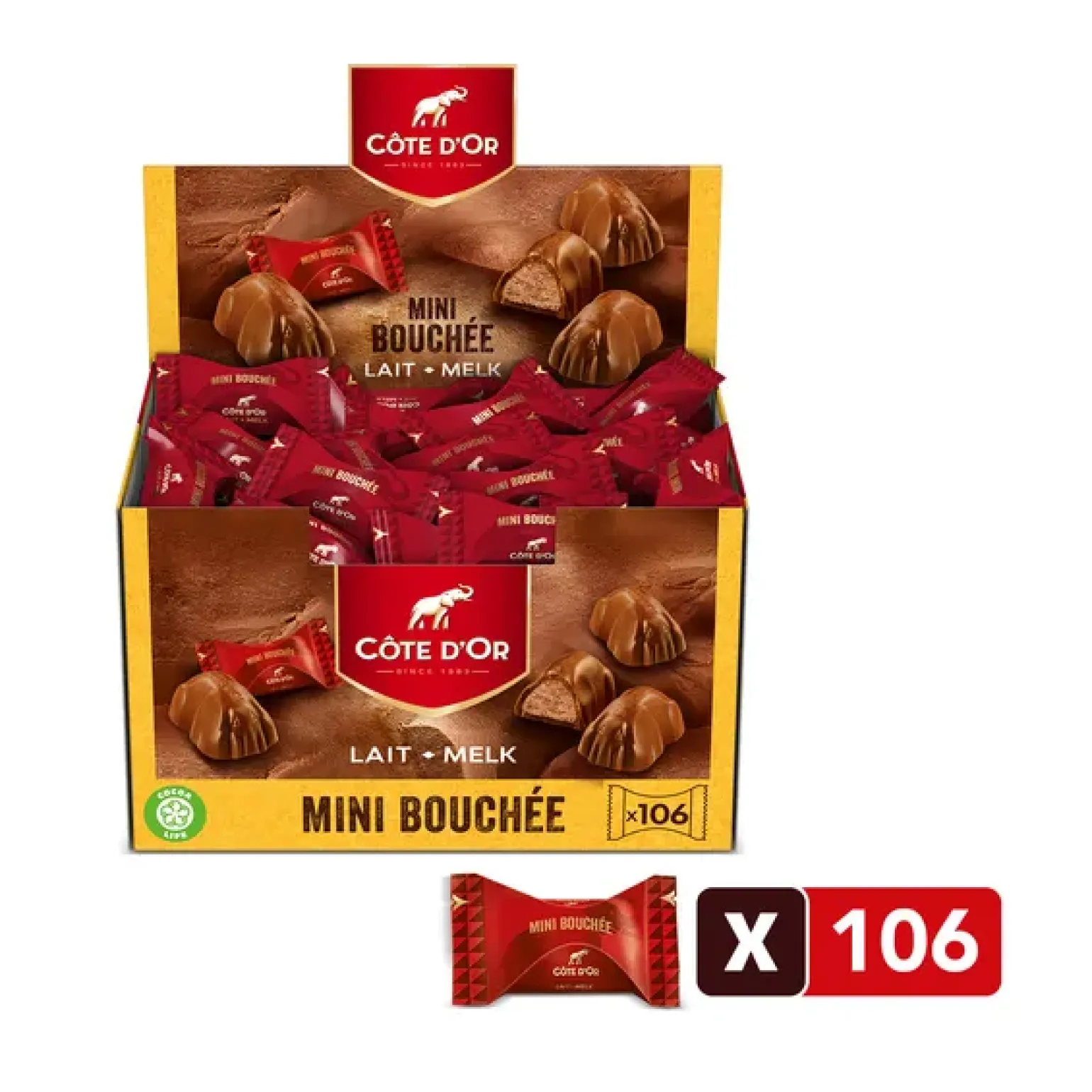 Cote D’or Mini Bouchee (106 stuks)