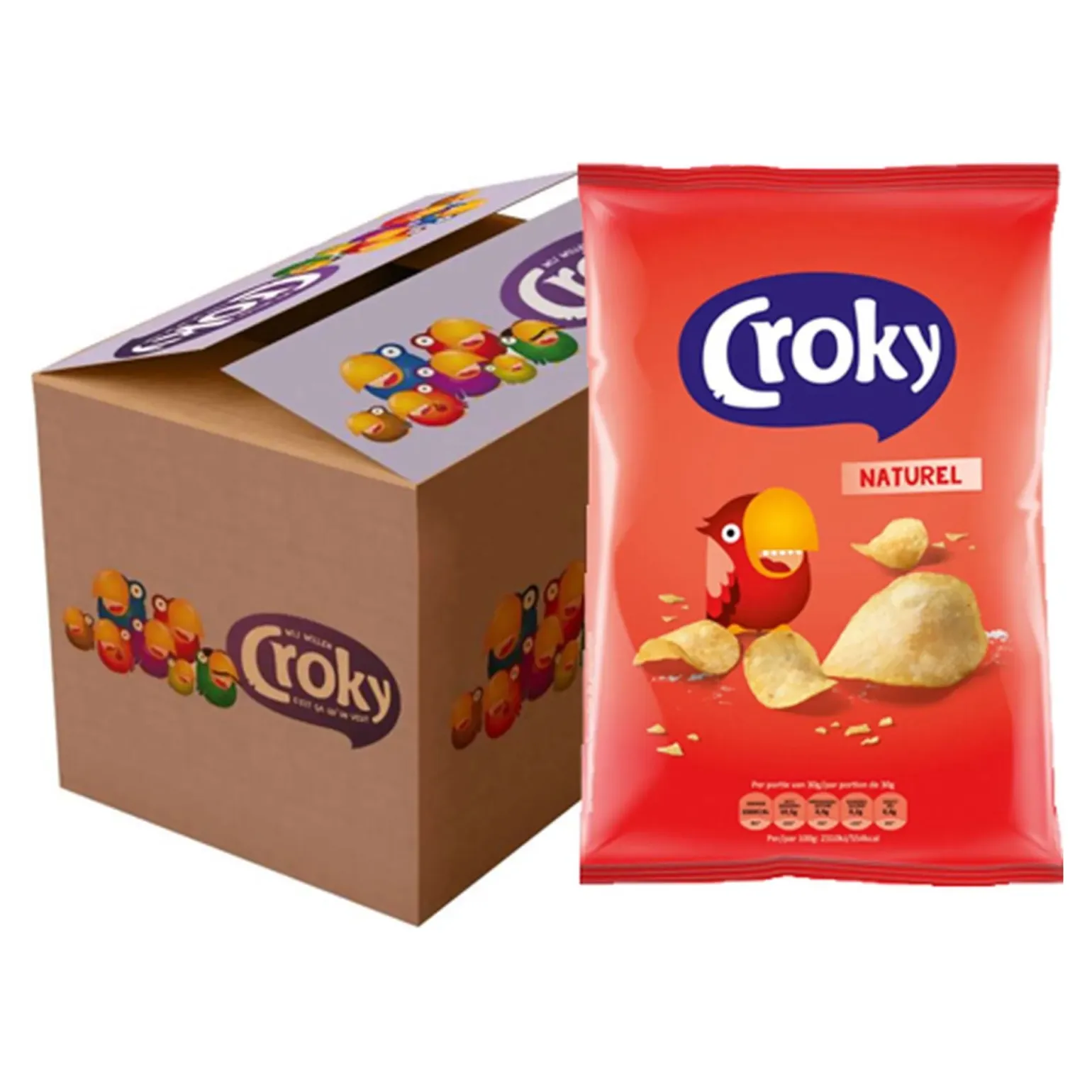 Croky Naturel (12x 100gr)