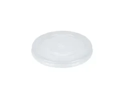 Deksel Milkshakebeker Plat met Kruis 90mm Plastic (50 stuks)