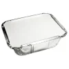 Depa Aluminium Bak 400 ml + Deksel 14x12x4 cm (25 stuks)