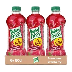 Dubbelfrisss Framboos Cranberry Pet (6x50cl)