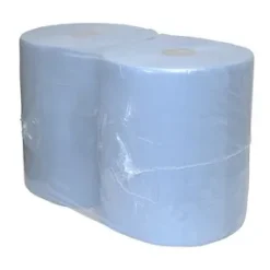 Euro industriepapier blauw 3 laags (2x 190m)