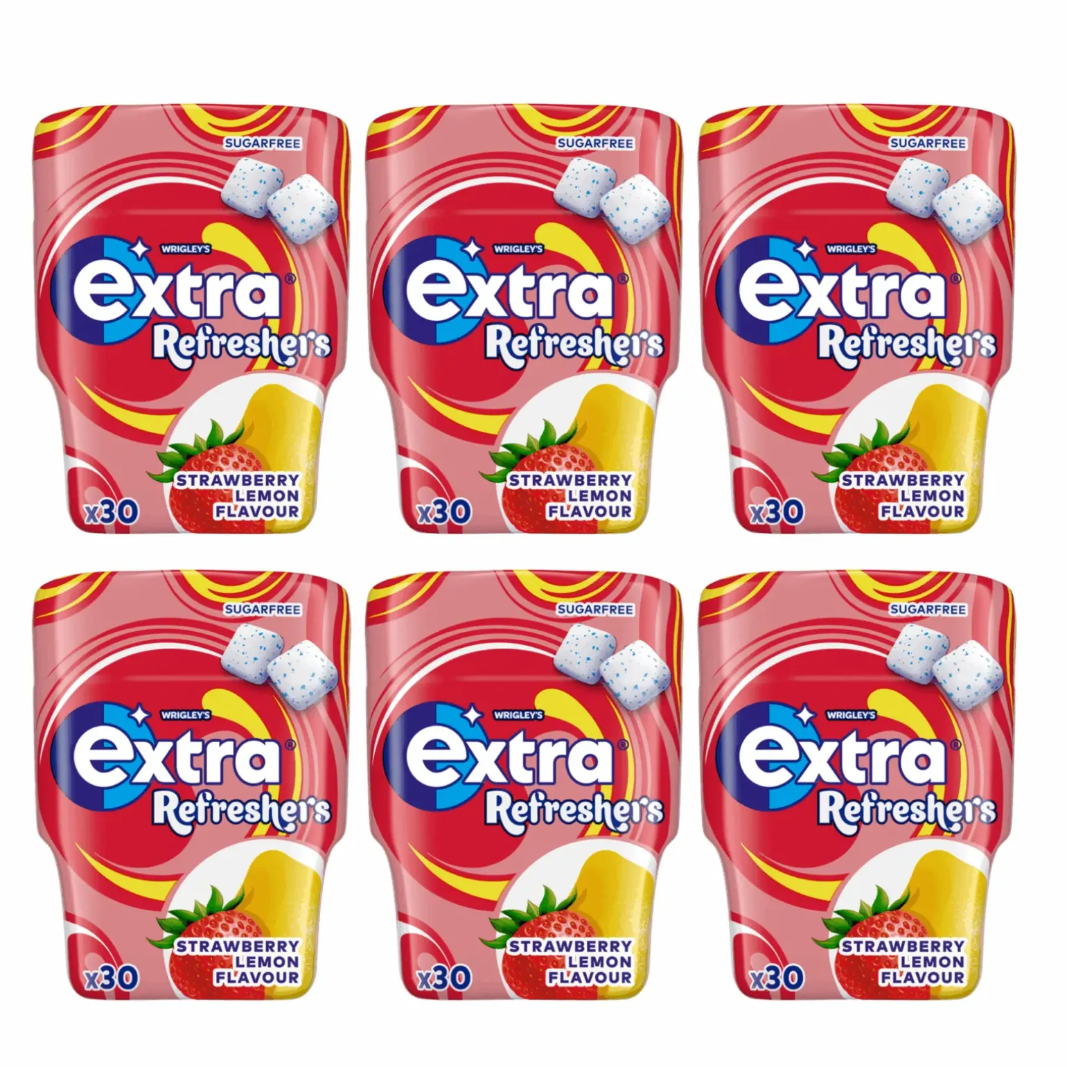 Extra Bottle Refreshers Strawberry Lemon (6x 67gr)
