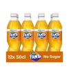 Fanta Orange No Sugar PET (12x 50cl)