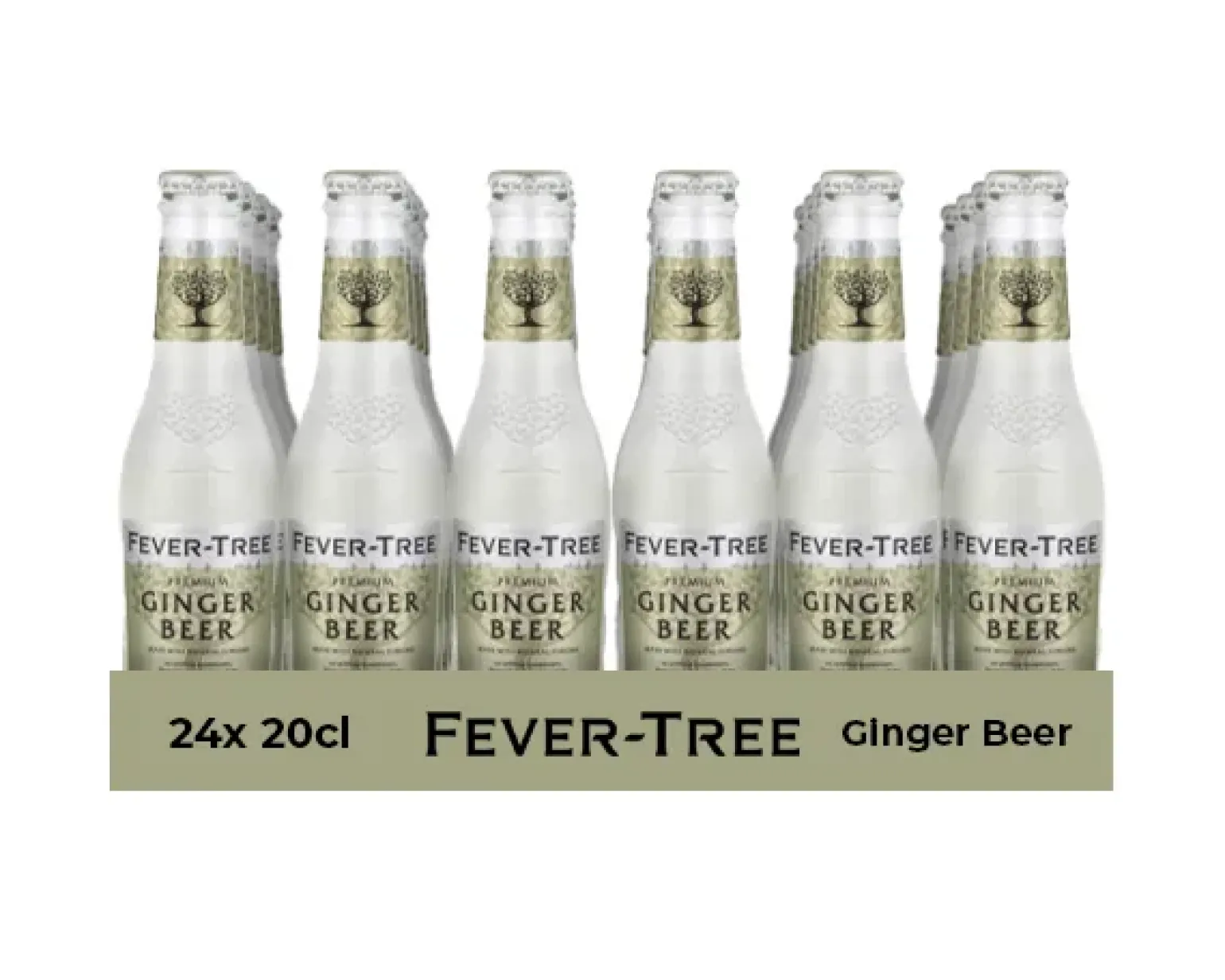 Fever tree ginger beer (24x 20cl)