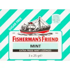 Fisherman’s Friend Strong Mint Suikervrij Groen (24x 25gr)