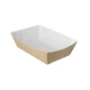Frietbakje A9 kraft/wit BIO (400 stuks)