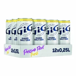 GiG Hard Seltzer Passionfruit Funk blik (12x 25cl)