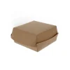 Hamburgerbak Extra Groot FSC Kraft (50 stuks)