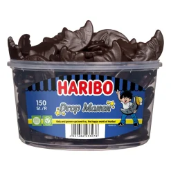 Haribo Drop Halve Manen (150 stuks)