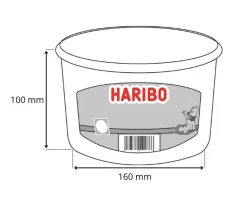 Haribo Happy Cola Silo (150 stuks)