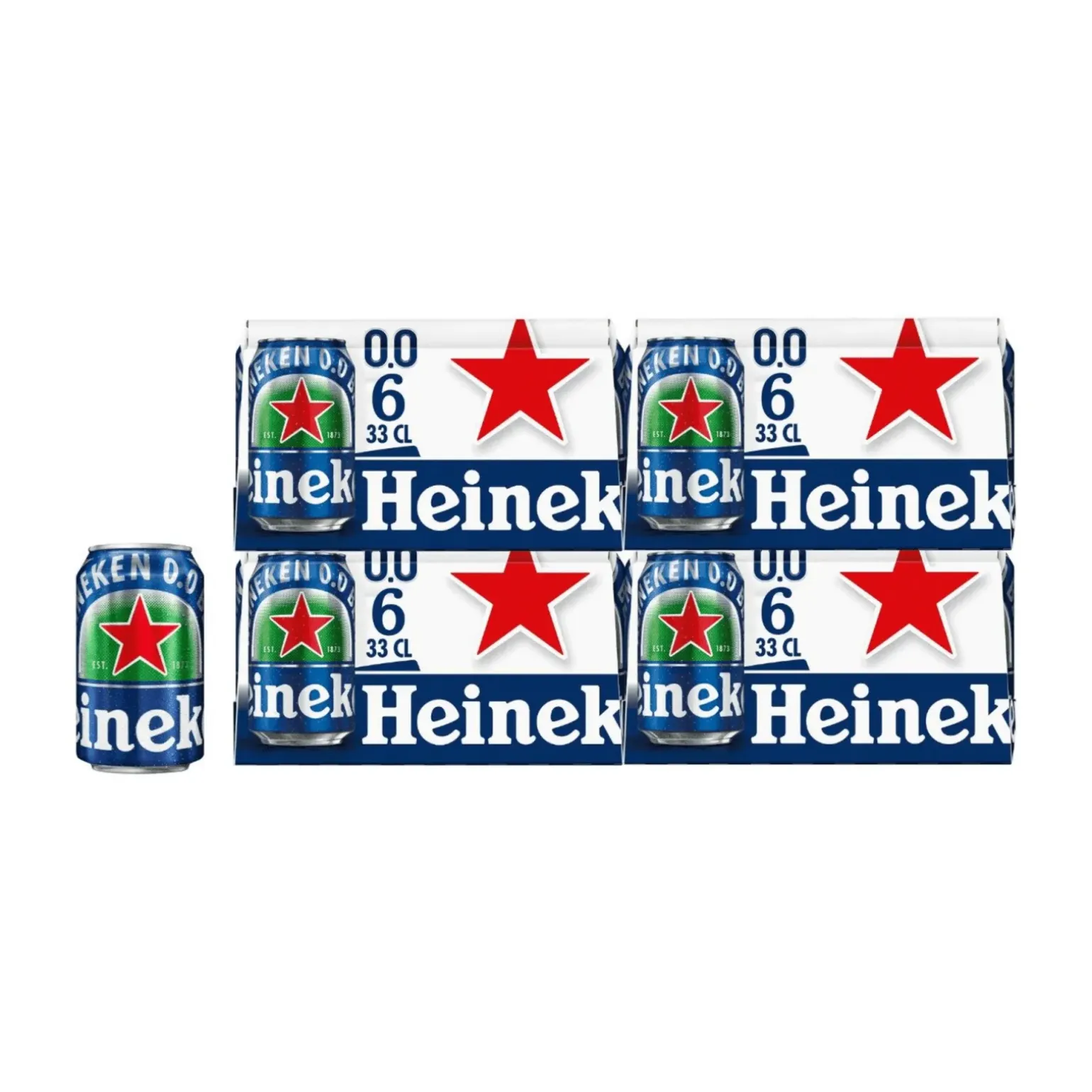 Heineken 0.0% Blik (24x 33cl)