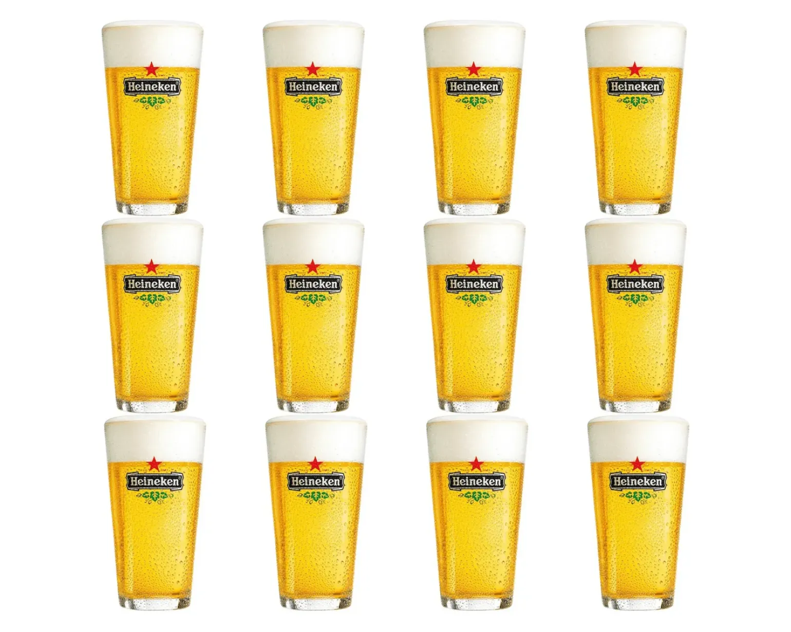 Heineken Amsterdammer/Vaasje Glas (12x 25cl)