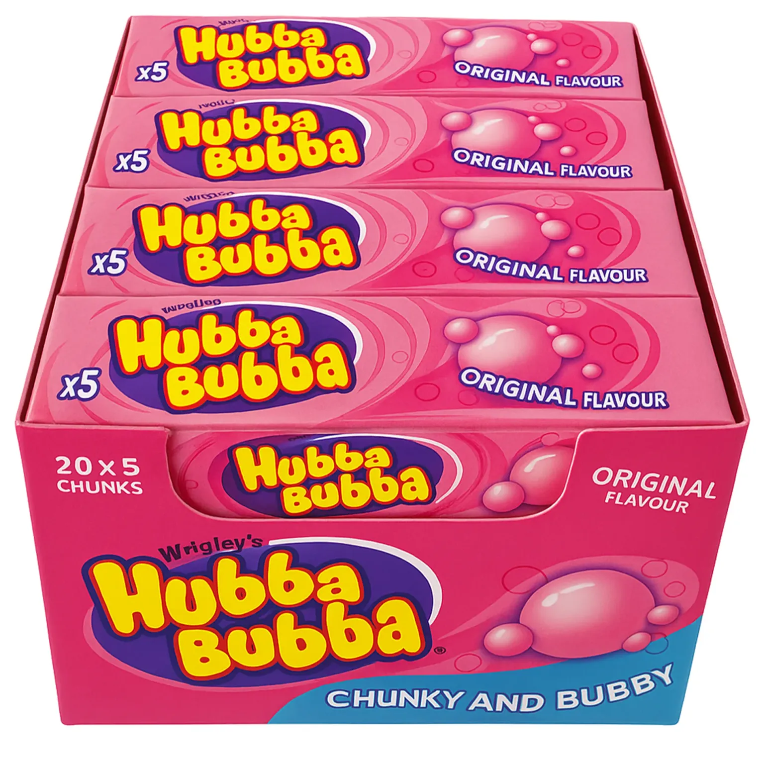Hubba Bubba Original Chunk (20x 35g)
