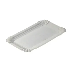 Kartonnen Schaaltjes Ongevoerd Duplex Wit 12x19cm (1000 stuks)