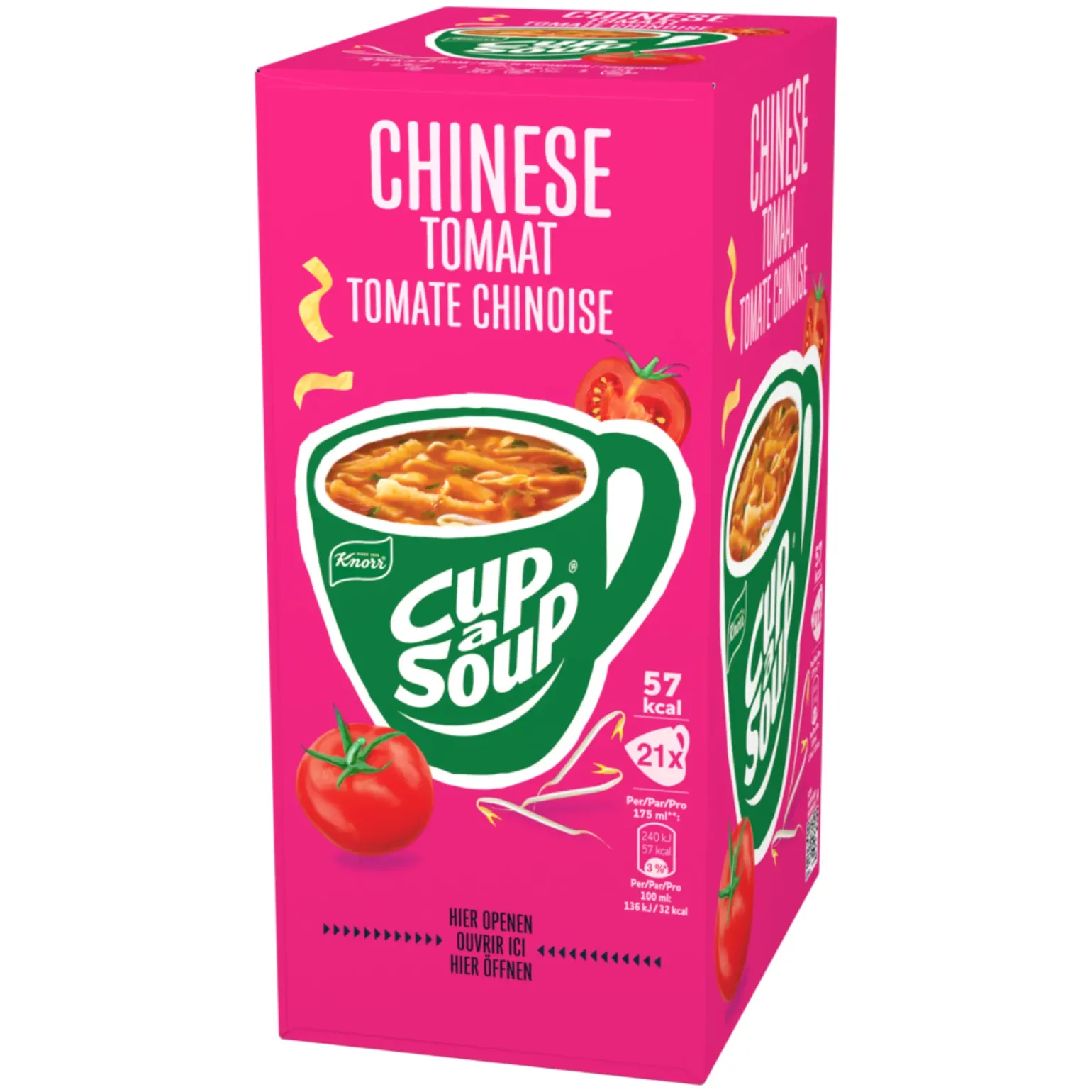 Knorr Cup-a-Soup Chinese Tomaat (21x 175ml)