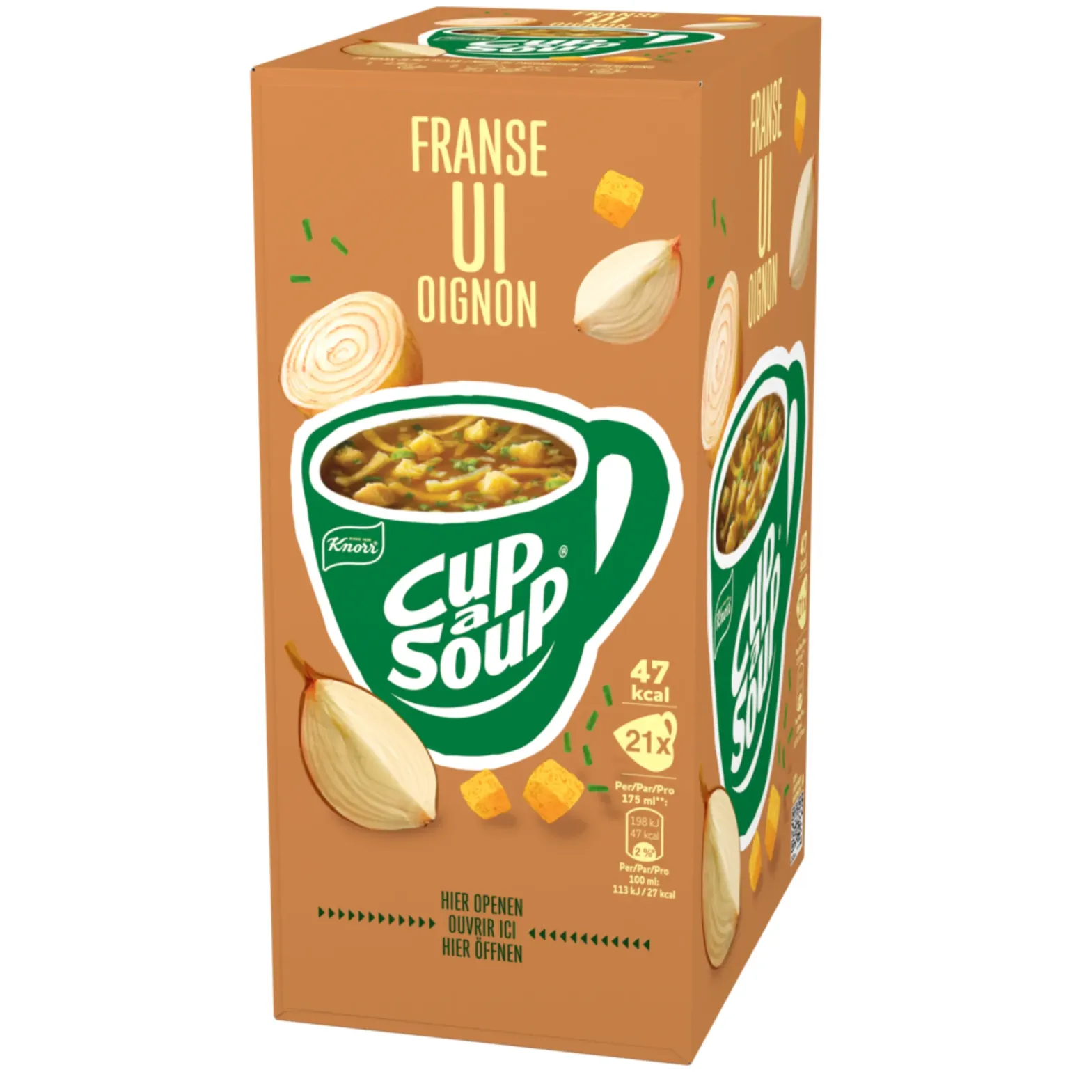 Knorr Cup-a-Soup Franse Ui (21x 175ml)