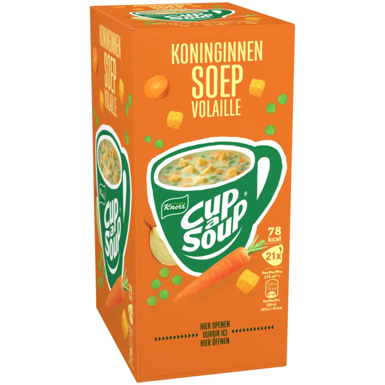 Knorr Cup-a-Soup Koninginnensoep (21x 175ml)