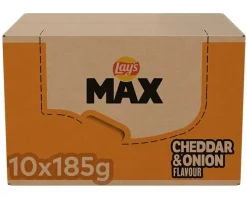 Lay’s MAX Cheddar & Onion (10x 185gr)