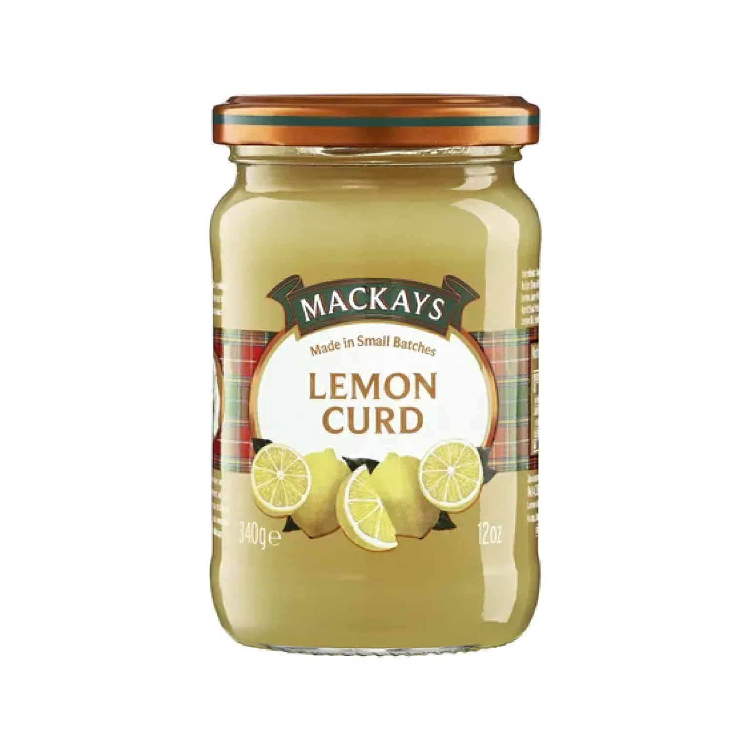 Mackays lemon curd (6x 340gr)