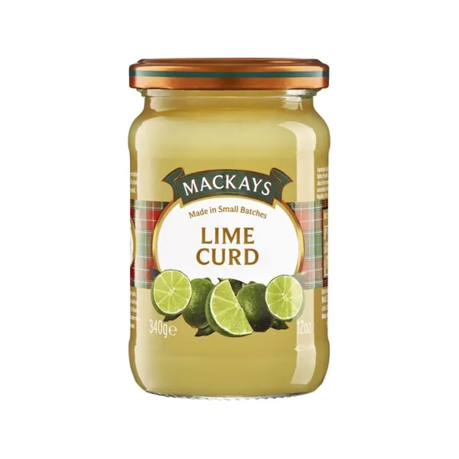 Mackays lime curd (6x 340gr)