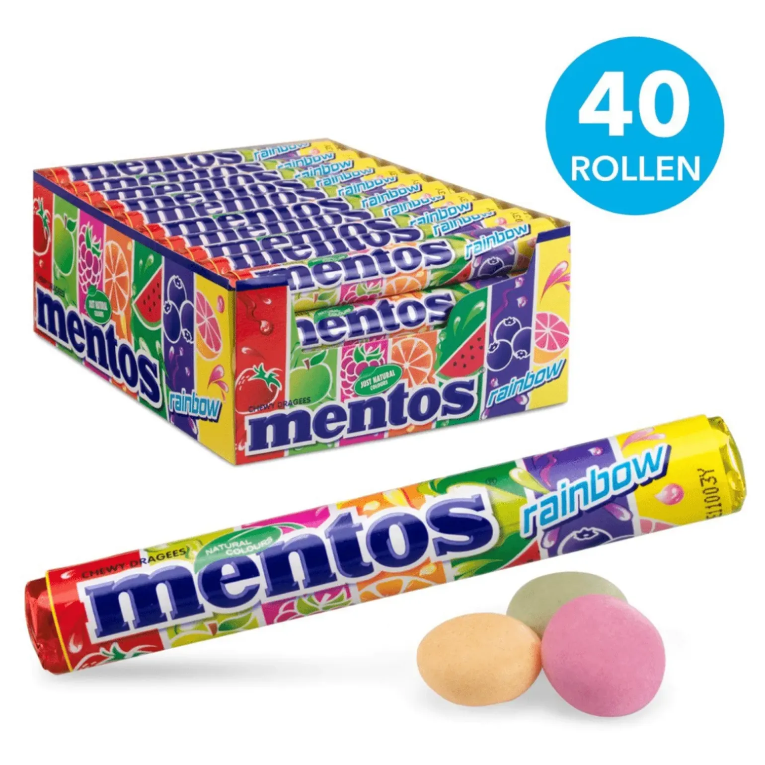Mentos Rainbow (40 rollen)