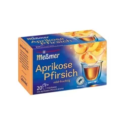 Messmer Aprikose Pfirsich 20x 2.75gr (10 stuks)