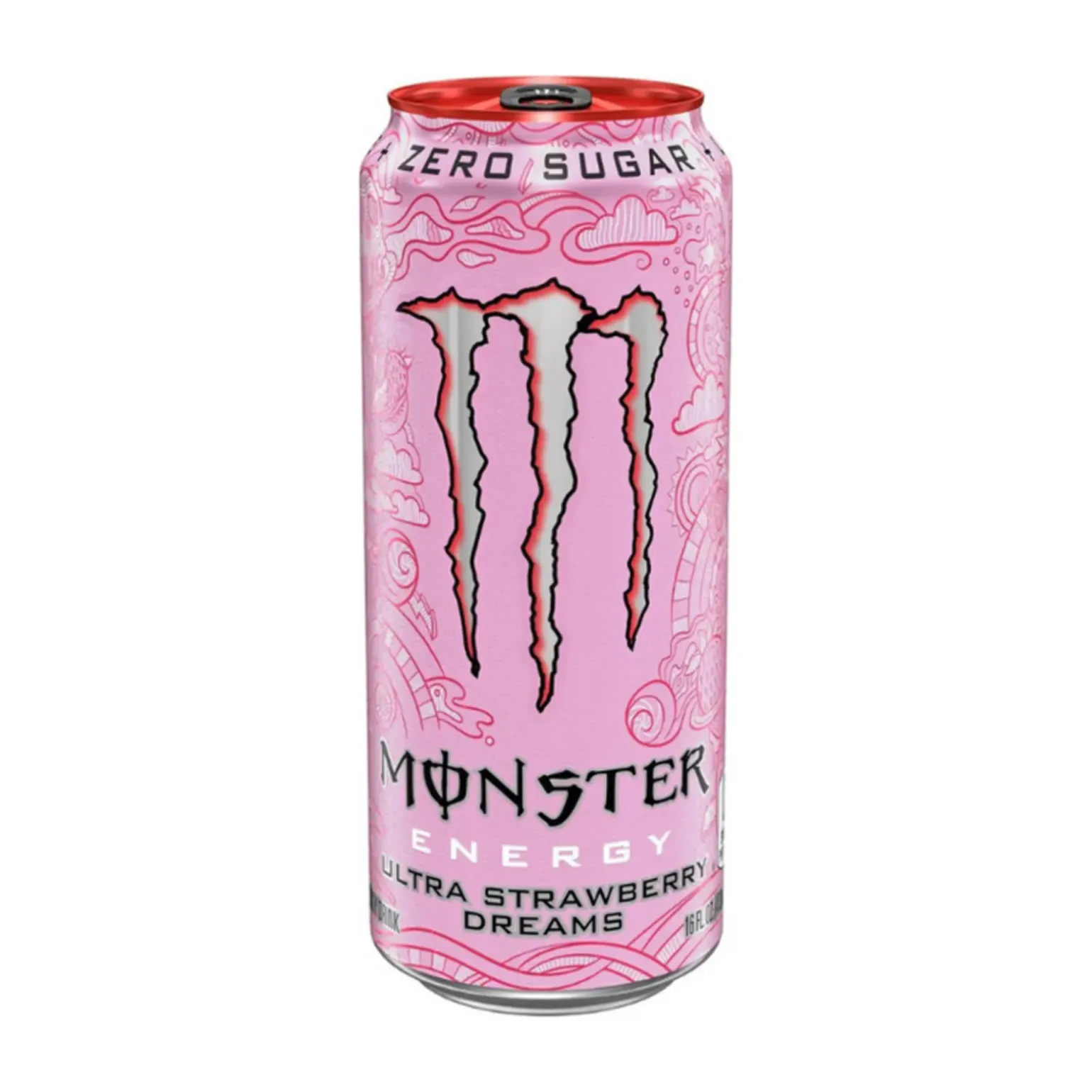 Monster Energy Ultra Strawberry Dreams Zero Sugar blik (12x 500ml)