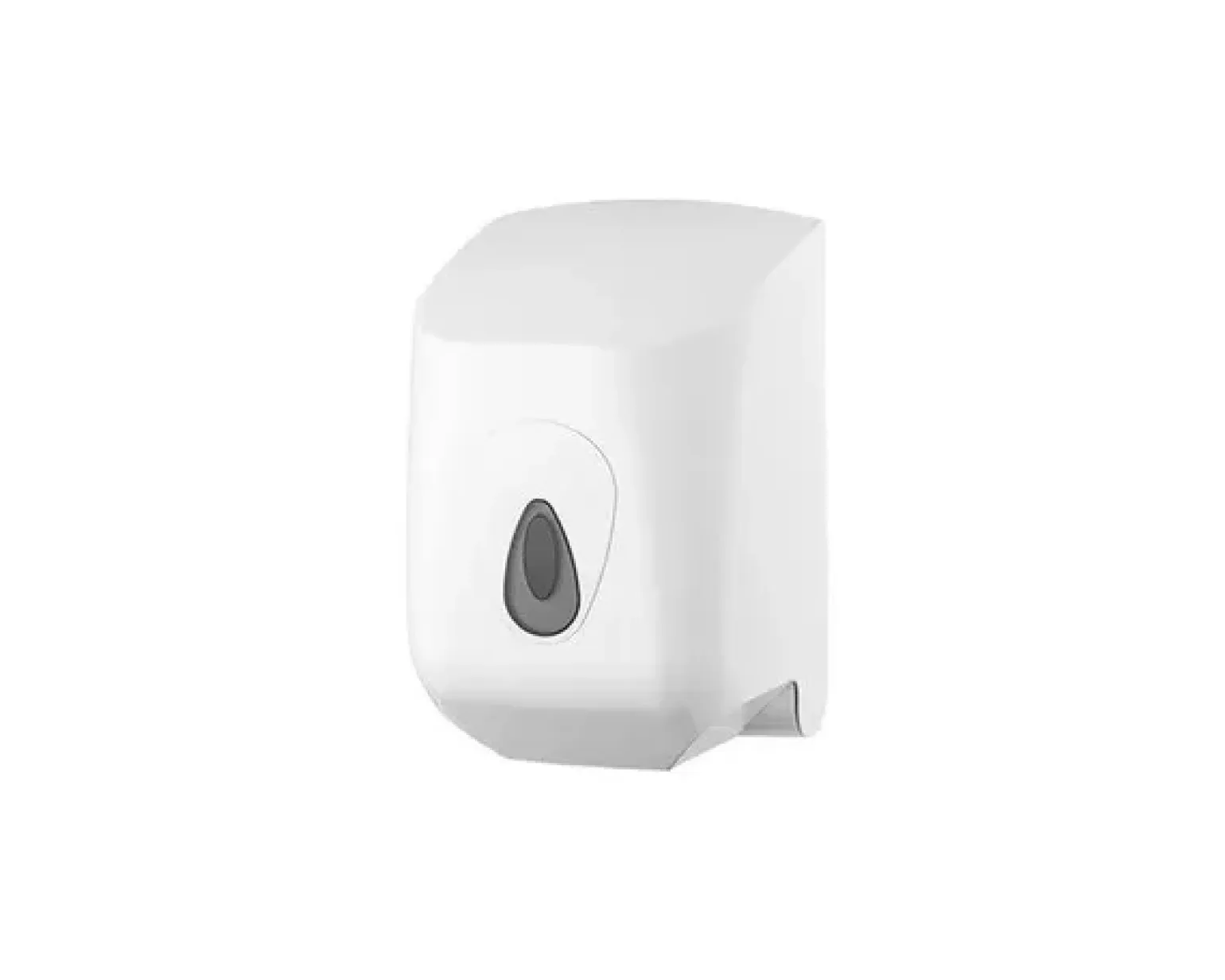 Poetsroldispenser Midi Kunstof Wit