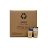 Recycle Doos voor 1.000 Koffiebekers incl. Rasters & Zak (10 stuks)