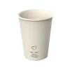 Reusable Plastic Koffiebeker Blanco Beige 180cc (20 stuks)