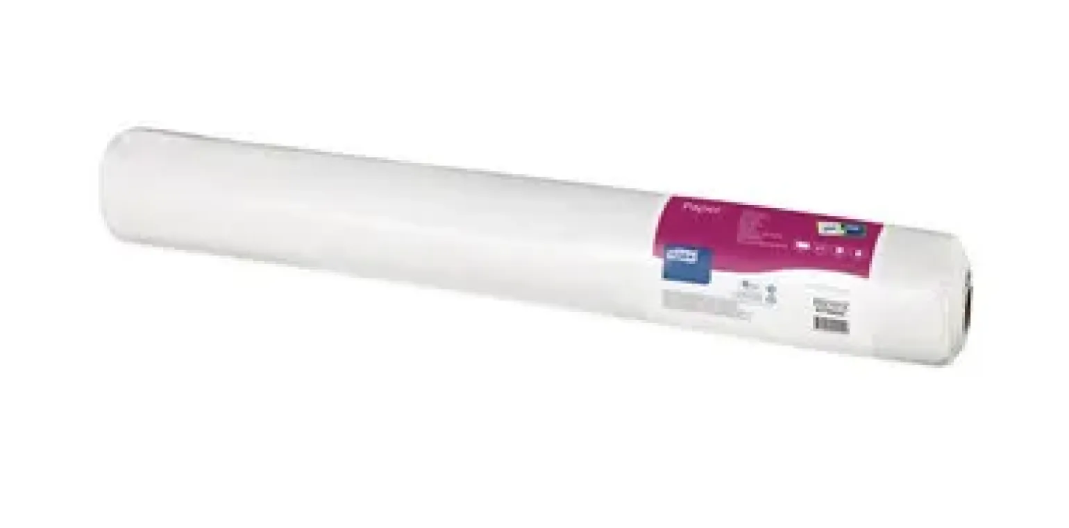 Rol damast wit (100m x 120cm)