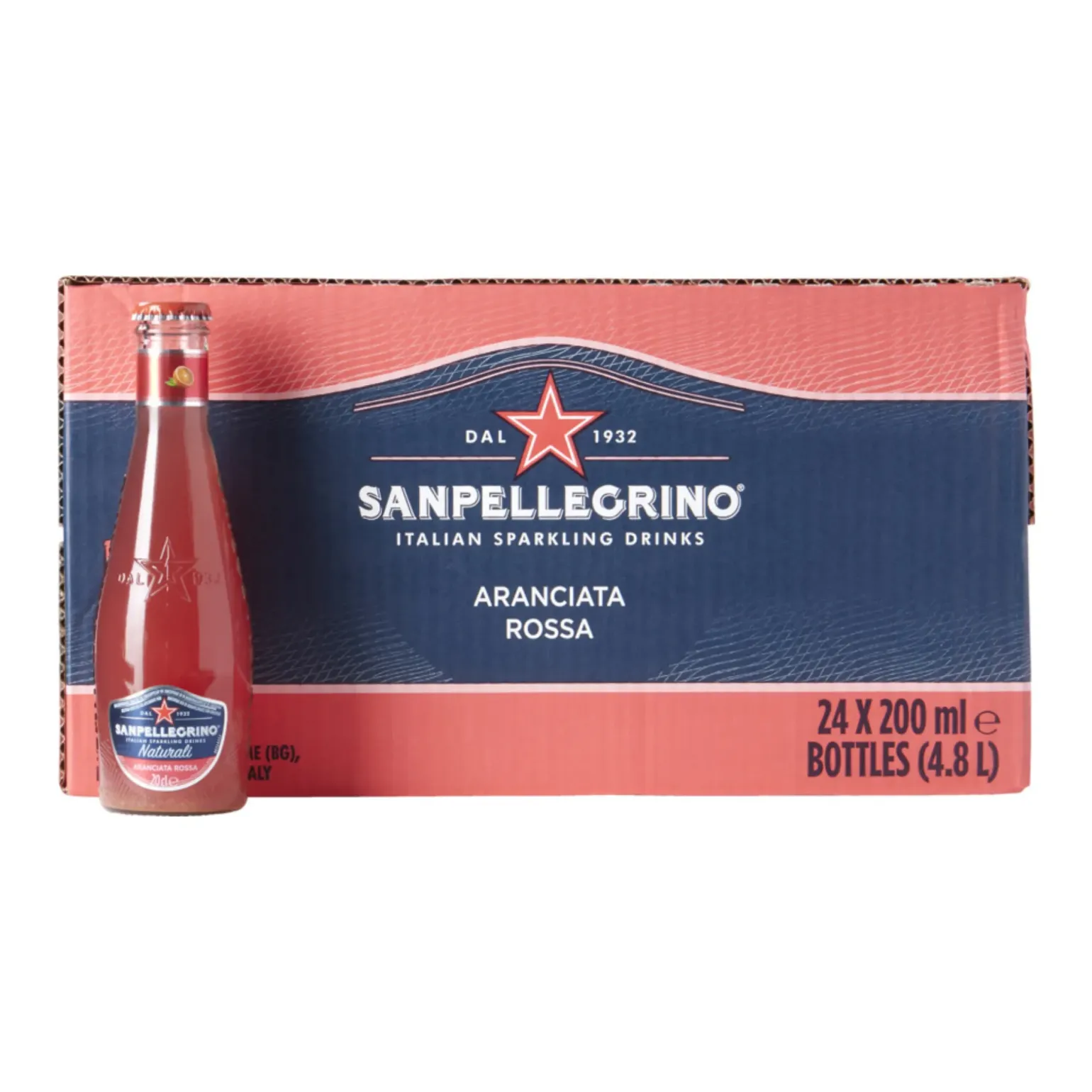 Sanpellegrino Aranciata Rossa flesje (24x 20cl)