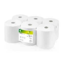 Satino PT1 comfort handdoekrol 2 laags wit (6x 150m)