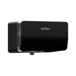 Satino Toiletroldispenser Horizontaal Zwart