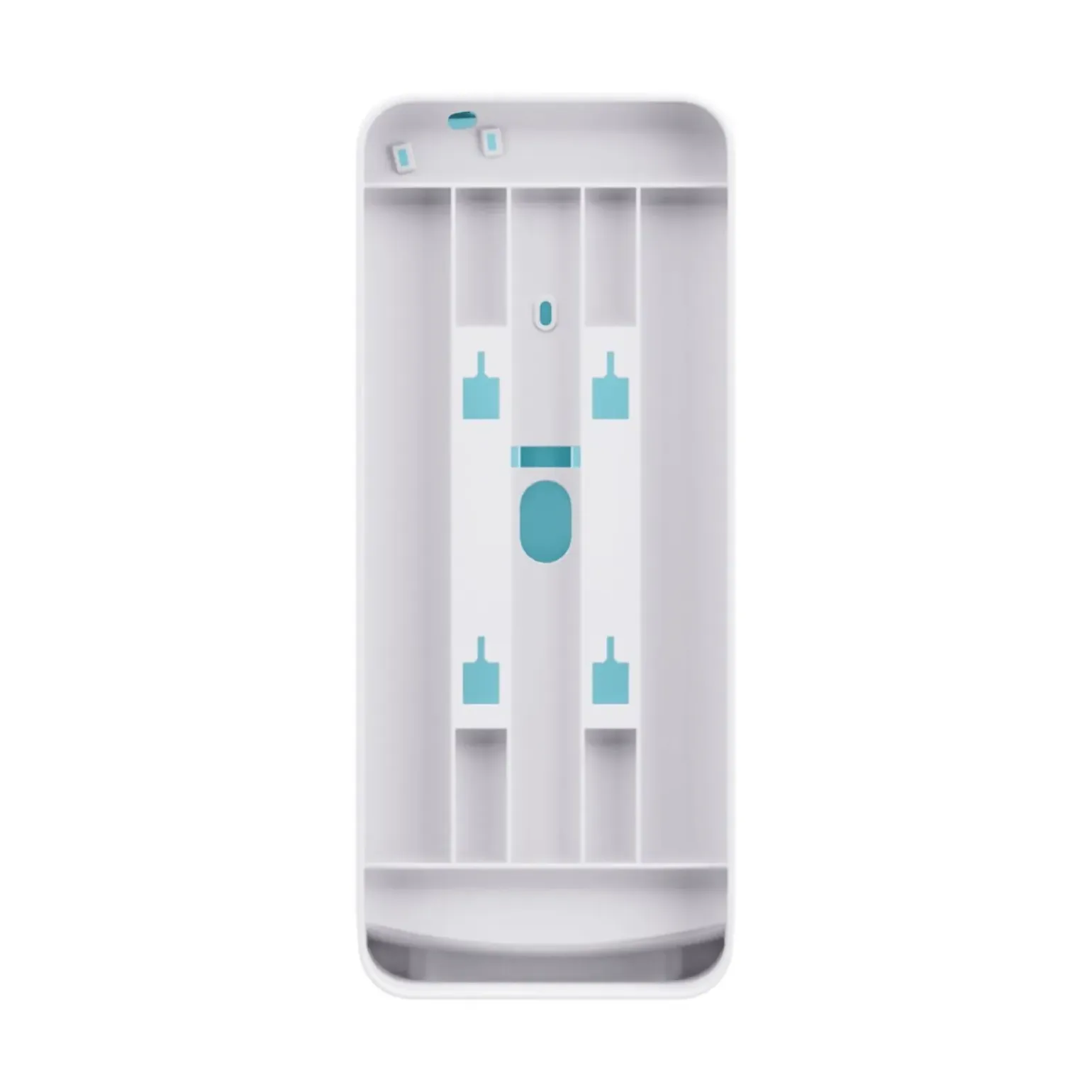 Satino Toiletroldispenser Dubble Rol voor 2 Systeemrollen wit