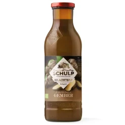 Schulp Krachtsap Gembersap Puur Biologisch fles (6x 0,75 liter)