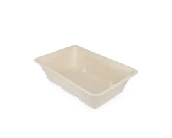 Snackbakje A9 Bagasse PFAS-vrij (500 stuks)