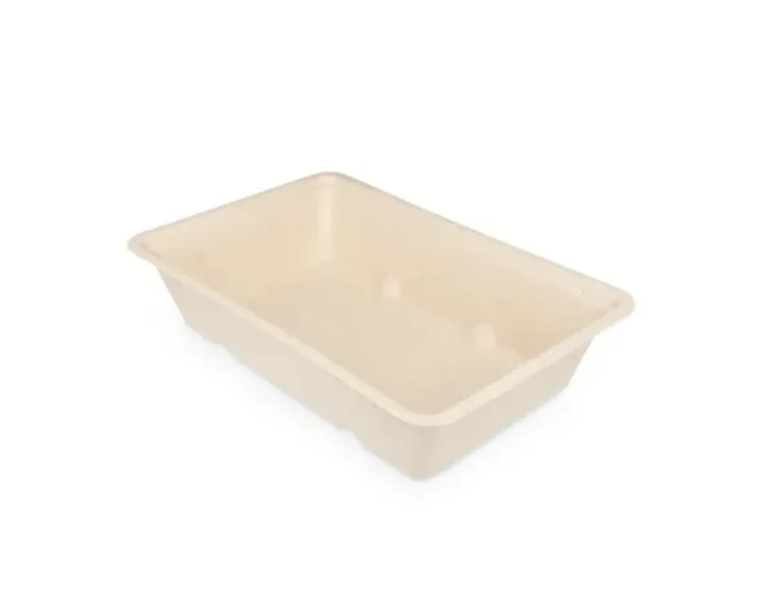 Snackbakje A13 Bagasse PFAS-vrij (500 stuks)