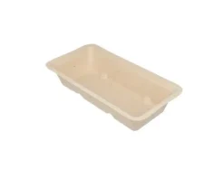 Snackbakje A5 Bagasse PFAS-vrij (500 stuks)