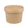 Soepbeker + Deksel FSC Kraft 236ml (25 stuks)