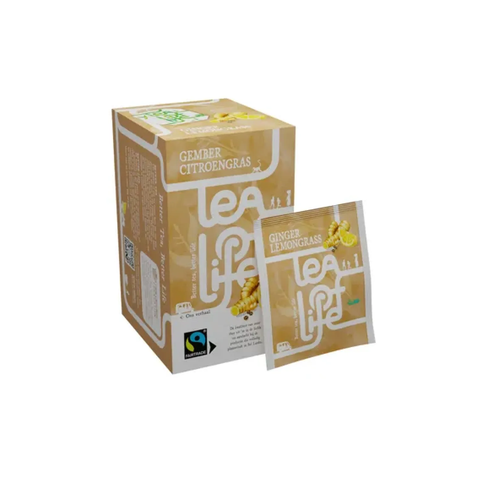 Tea of Life Ginger Lemongrass Infusion (100×1,25gr)