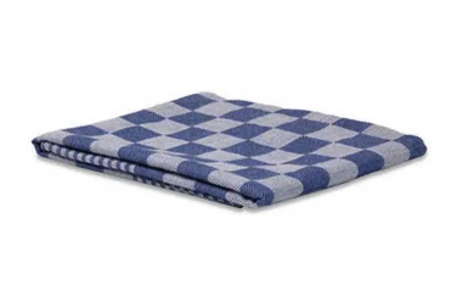 Theedoek Geblokt Blauw 70×70 cm (6 stuks)