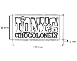 Tony’s Chocolonely Reep Donkere Melk Pretzel Toffee (15x 180gr)
